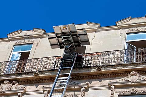 Elevador por fachada